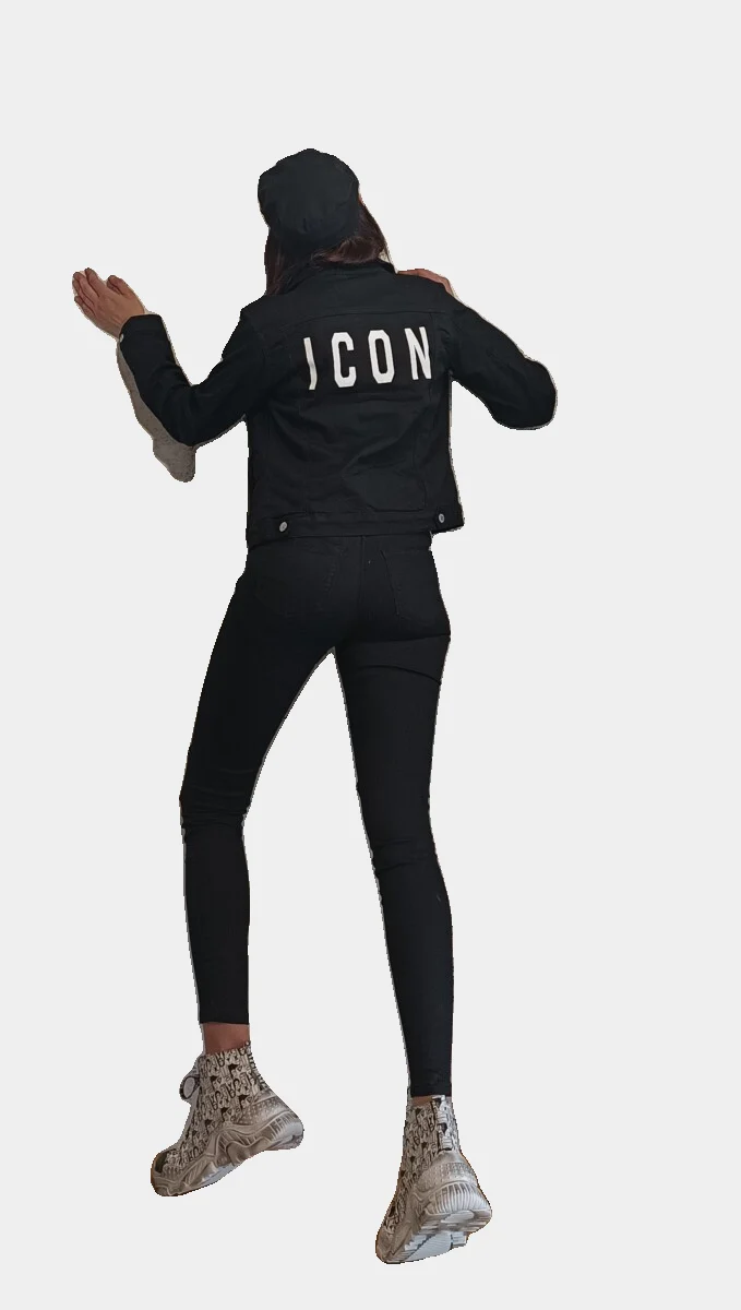 Дънково черно яке – ICON