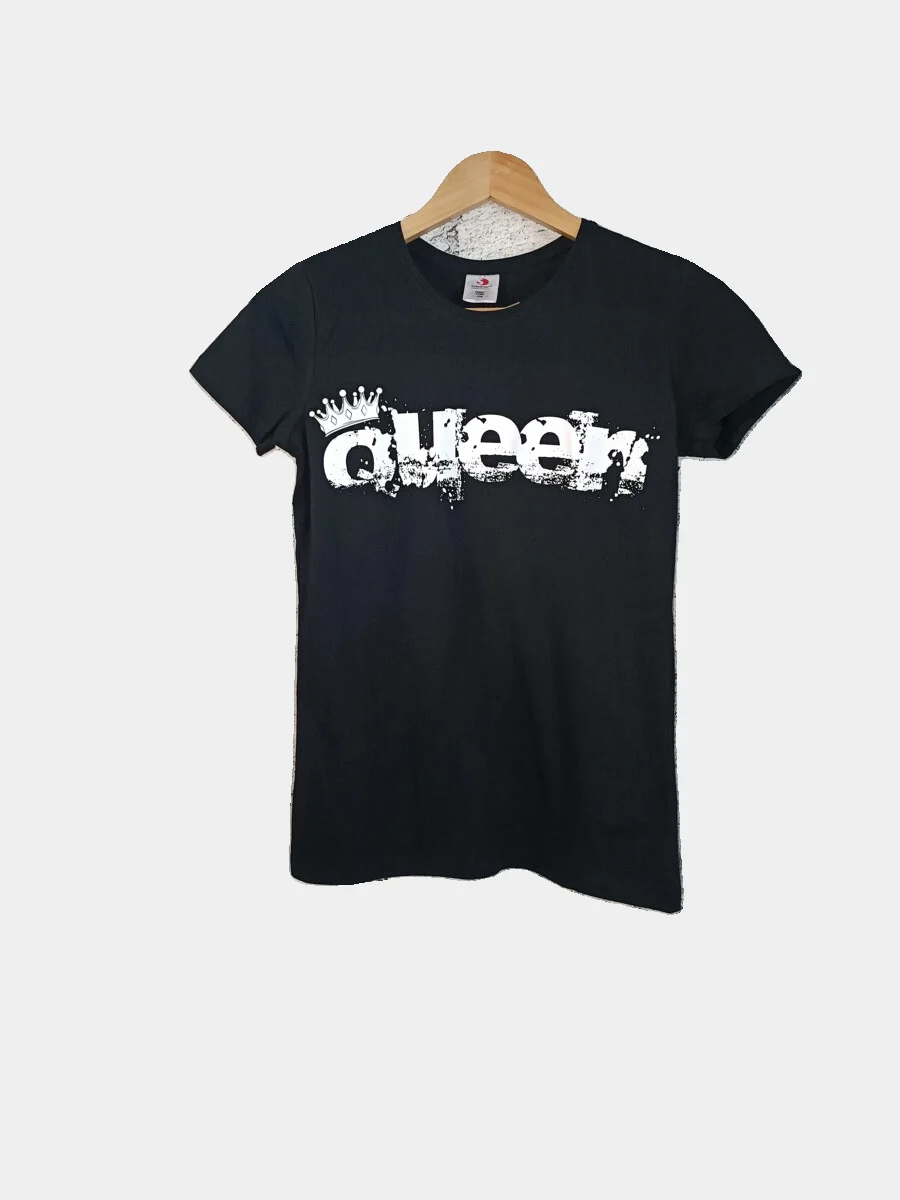 Дамска тениска с надпис – Queen 👑