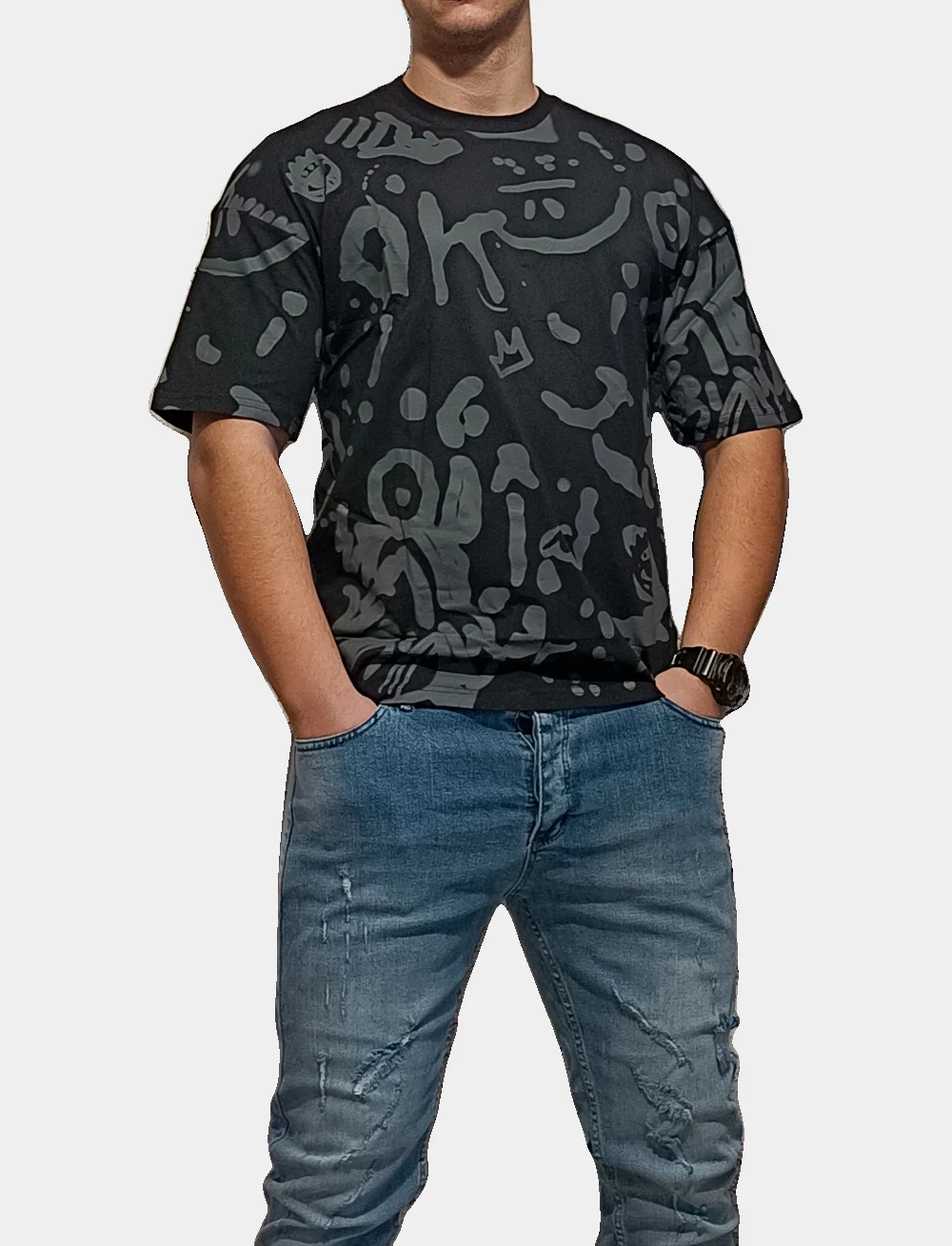 Мъжка тениска OVERSIZED